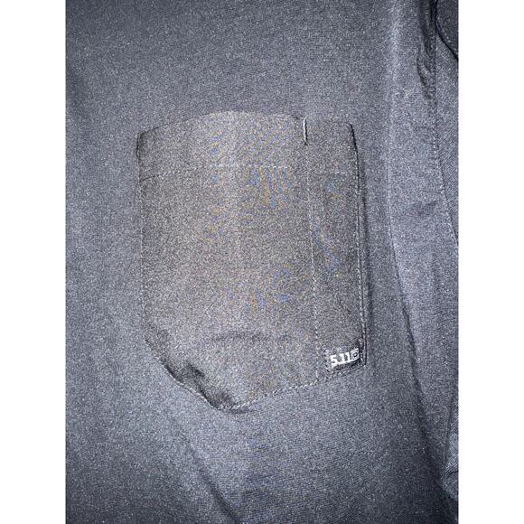 5.11 Tactical Long Sleeve Performance Polo Men’s XL Black - Picture 2 of 10